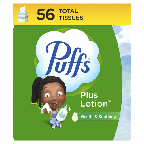 Puffs Plus Lotion Facial Tissues - 56 Count Image 1 of 2