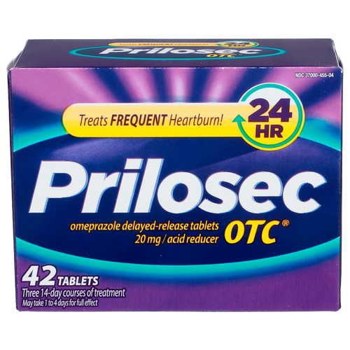 Prilosec Otc Omeprazole Delayed-Release Tablets - 42 Count