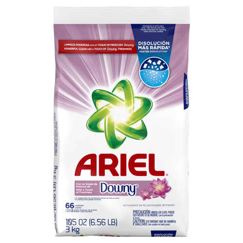 Ariel With a Touch Of Downy Freshness, Powder Laundry Detergent, 66 Loads - 105.8 Ounce