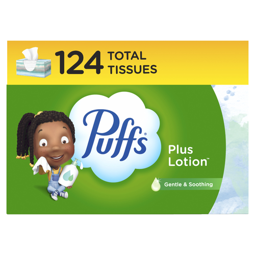 Puffs Plus Lotion - 124 Count Image 1 of 2