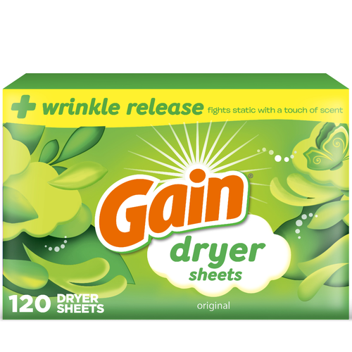Gain Original Dryer Sheets - 120 Count Image 1 of 3
