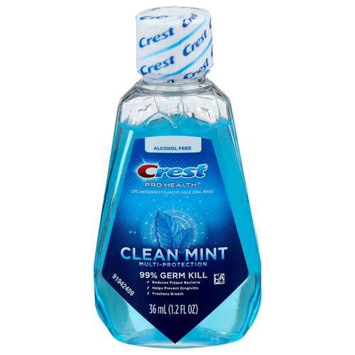 Crest Pro Health Clean Mint Multi-Protection Mouthwash - 36 ml
