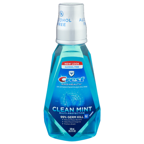 Crest Pro-Health Clean Mint Cpc Antigingivitisantiplaque Oral Rinse - 500 ml