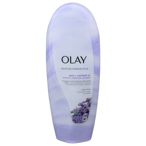 Olay Shea + Lavender Oil Body Wash - 532 ml