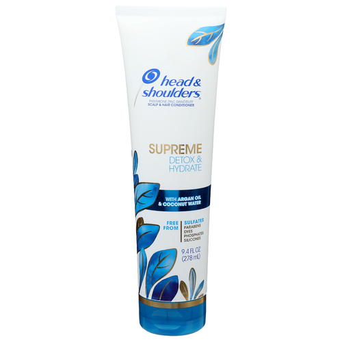 Head & Shoulders Supreme Detox & Hydrate Scalp & Hair Conditioner - 9.4 Fluid Ounce