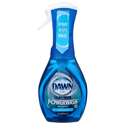Dawn Dish Soap & Detergent Fresh Scent Platinum Powerwash Ultra Spray - 16 Fluid Ounce
