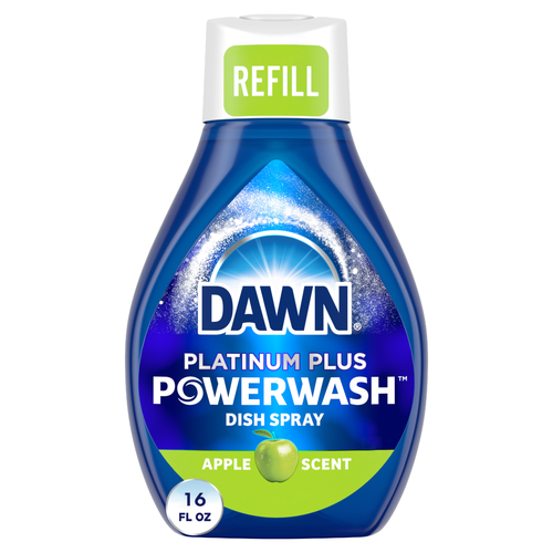 Dawn Platinum Plus Apple Dish Soap Powerwash Spray Refill - 16 Ounce