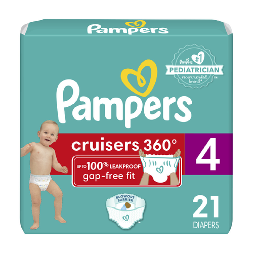 Pampers Cruisers Jumbo Pack - 22 Count Image 1 of 3