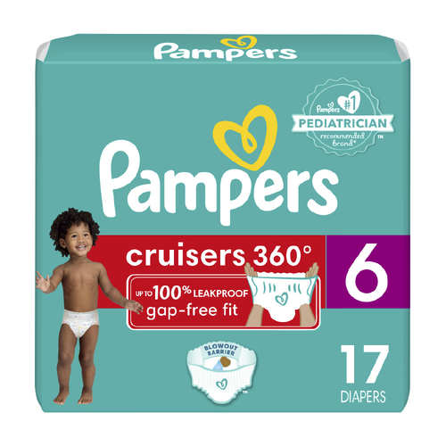 Pampers 6 35+ Lb 16+ Kg Cruisers 360 - 17 Count