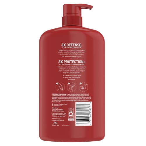 Old Spice Scent Of Cedarwood Swagger Body Wash - 887 ml