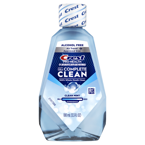 Crest Mouthwash Pro Health Complete Clean, Clean Mint - 3.3 Ounce