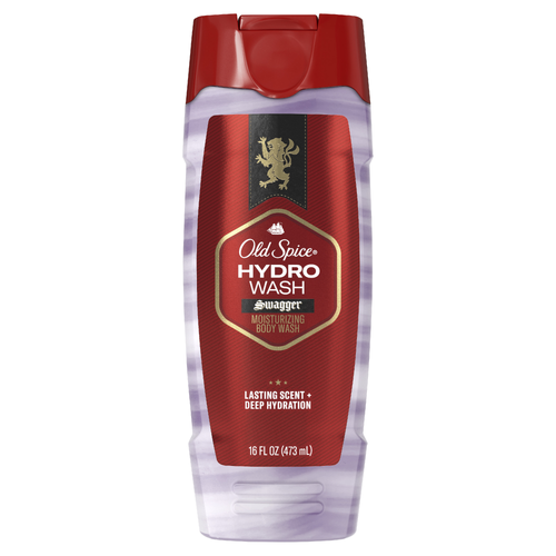 Old Spice Men's Body Wash Moisturizing Hydro Swagger Scent - 16 Ounce