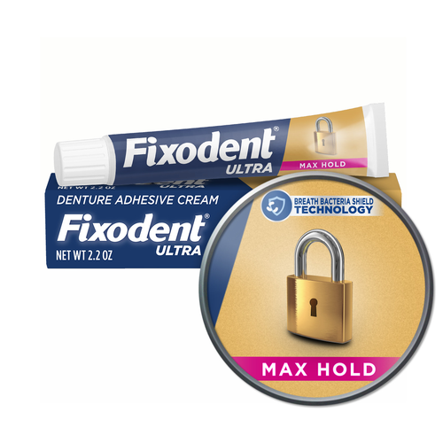 Fixodent Ultra Denture Adhesive Cream - 2.2 Ounce