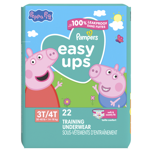 Pampers Easy Ups Training Underwear - 22 Count