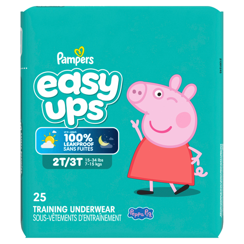 Pampers Jumbo Pack Easy Ups Training Underwear - 25 Count