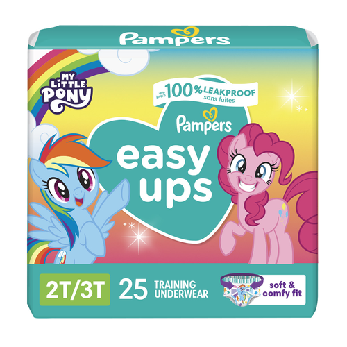 Pampers Jumbo Pack Easy Ups Training Underwear - 25 Count Image 1 of 2