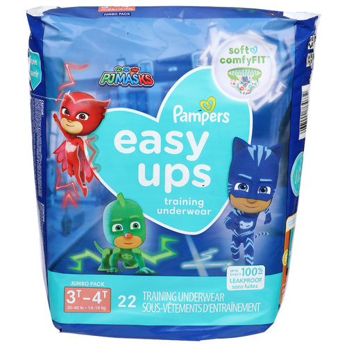 Pampers Easy Ups Training Underwear - 22 Count
