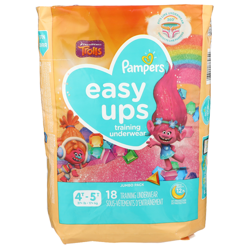 Pampers Easy Ups Training Underwear - 18 Count