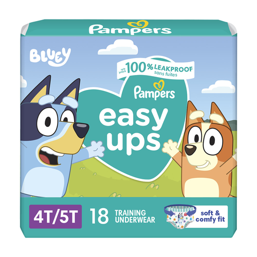 Pampers Easy Ups Jumbo Pack Training Underwear - 18 Count Image 1 of 3