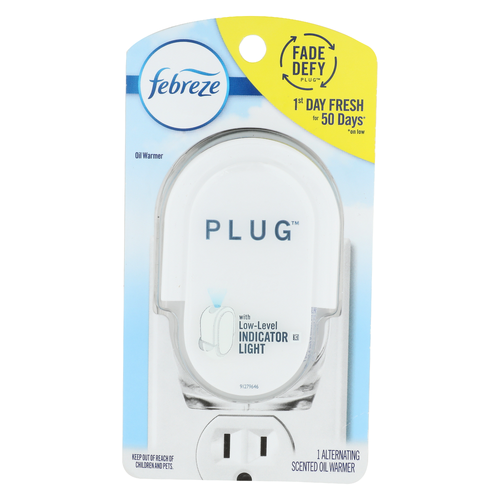 Febreze Oil Warmer Fade Defy Plug - 1 Each