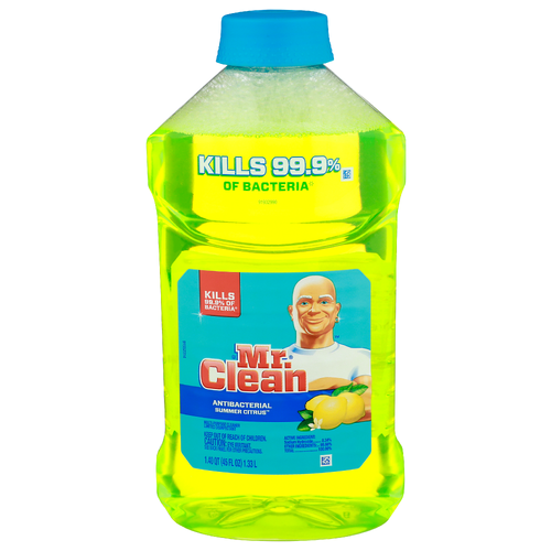 MR. Clean Summer Citrus Antibacterial Multi-Purpose Cleaner Limited Disinfectant - 45 Fluid Ounce Image 1 of 2