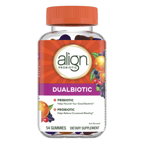 Align Probiotic Dualbiotic Gummies, Dietary Supplement - 54 Count