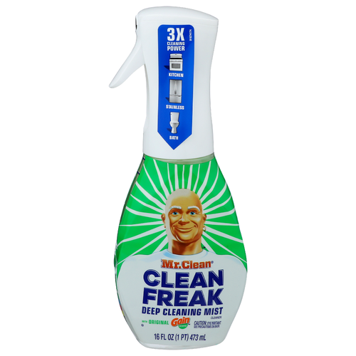 Mr. Clean With Original Gain Scent Freak Deep Cleaning Mist Cleaner - 16 Fluid Ounce