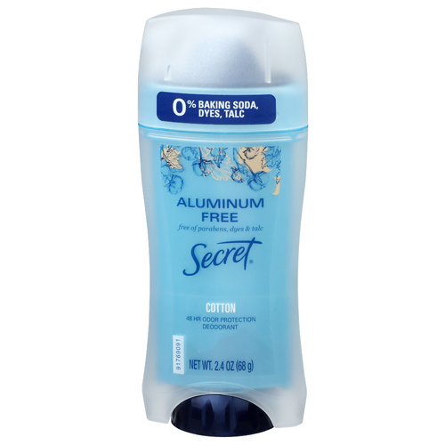 Secret Cotton Odor Protection Deodorant - 2.4 Ounce