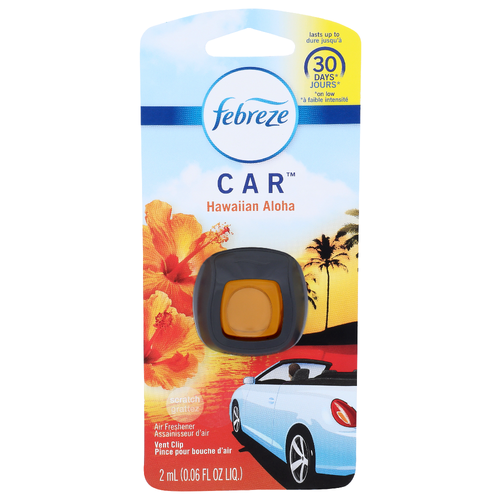 Febreze Car Hawaiian Aloha Air Freshener - 2 ml