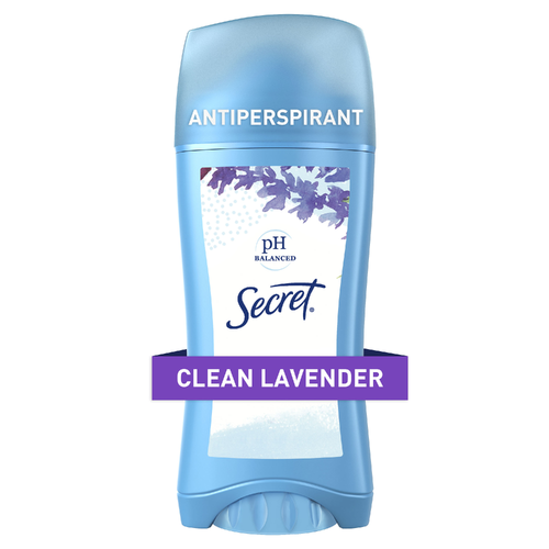 Secret Clean Lavender Invisible Solid Antiperspirant Deodorant - 2.6 Ounce Image 1 of 2