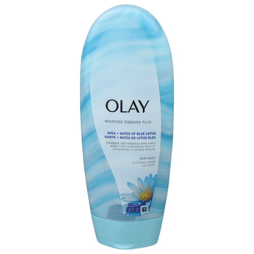 Olay Shea + Notes Of Blue Lotus Body Wash - 532 ml