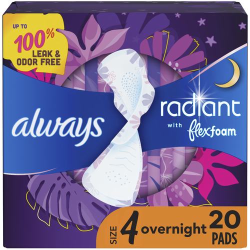 Always Radiant With Flexfoam - 20 Count Image 1 of 3