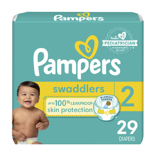Pampers Swaddlers Diapers - 29 Count