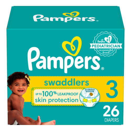 Pampers Swaddlers Jumbo Pack Active Baby - 26 Count