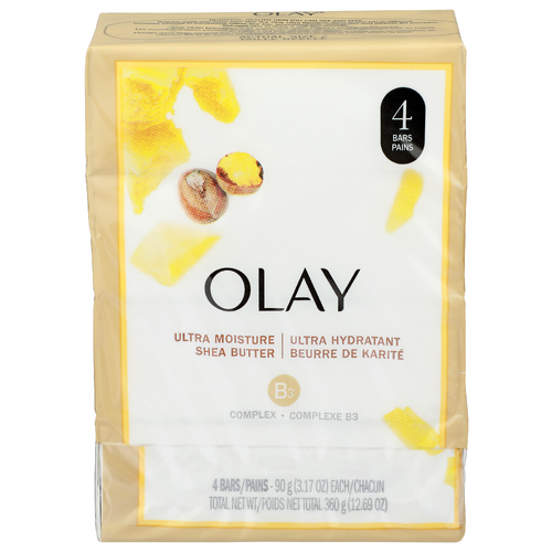 Olay B3 Complex Ultra Moisture Shea Butter - 3.173 Ounce - 4 Count
