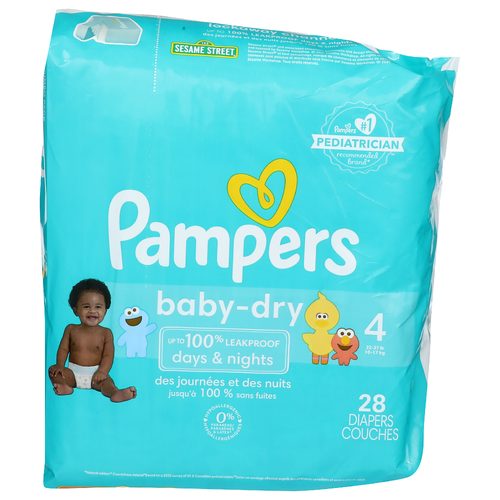 Pampers Baby-Dry Jumbo Pack - 28 Count