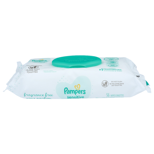Pampers Wipes - 56 Count
