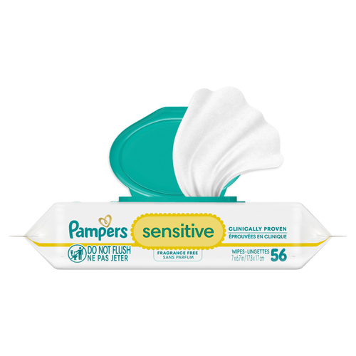 Pampers Wipes - 56 Count
