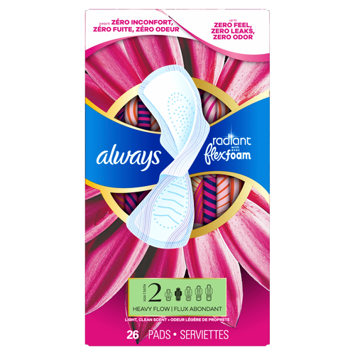 Always Light, Clean Scent Radiant - 26 Count Image 1 of 2