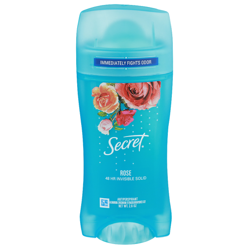 Secret Rose Invisible Solid Antiperspitant - 2.6 Ounce