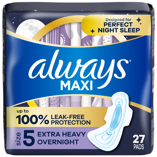 Always Maxi Pads - 27 Count Image 1 of 3