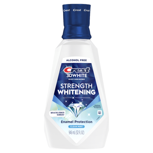 Crest 3D White Wintermint Strength Mouth Rinse - 946 Milileter