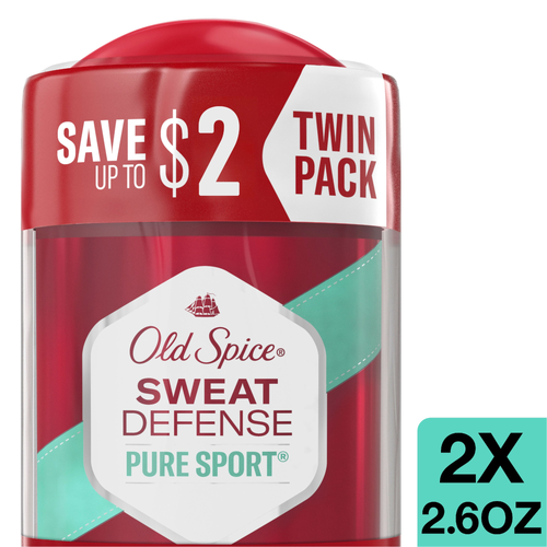 Old Spice Sweat Defense Invisible Solid Antiperspirant Deodorant - 5.2 Ounce