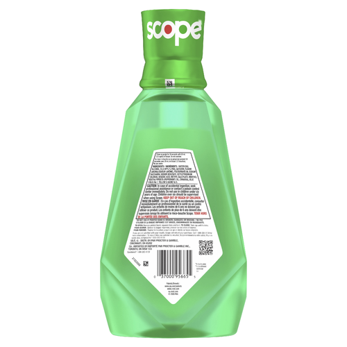 Crest Scope Fresh Mint Mouthwash - 1 Liter