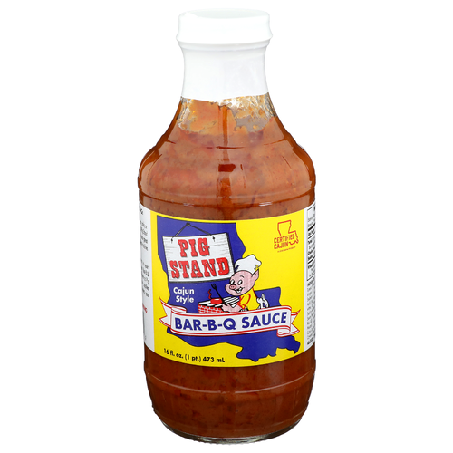 Pig Stand Cajun Style Bar-B-Q Sauce - 16 Fluid Ounce