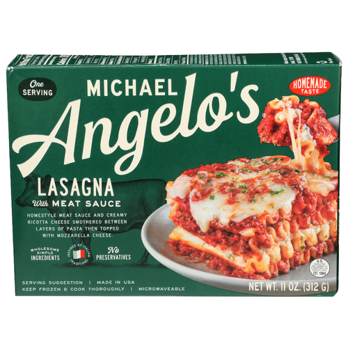 Michael Angelo's Lasagna Wmeat Sauce Meat - 11 Ounce - 1 Count