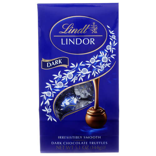Lindt Lindor Dark Chocolate Truffles - 5.1 Ounce