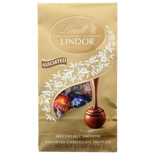 Lindt Lindor Assorted Chocolate Truffles - 5.1 Ounce