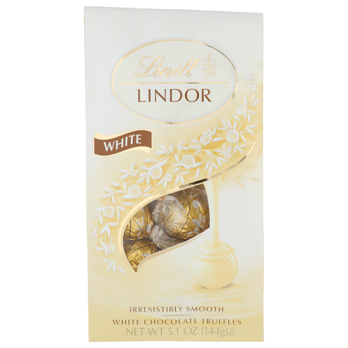 Lindt Lindor White Chocolate Truffles - 5.1 Ounce