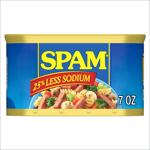 Spam Less Sodium - 7 Ounce